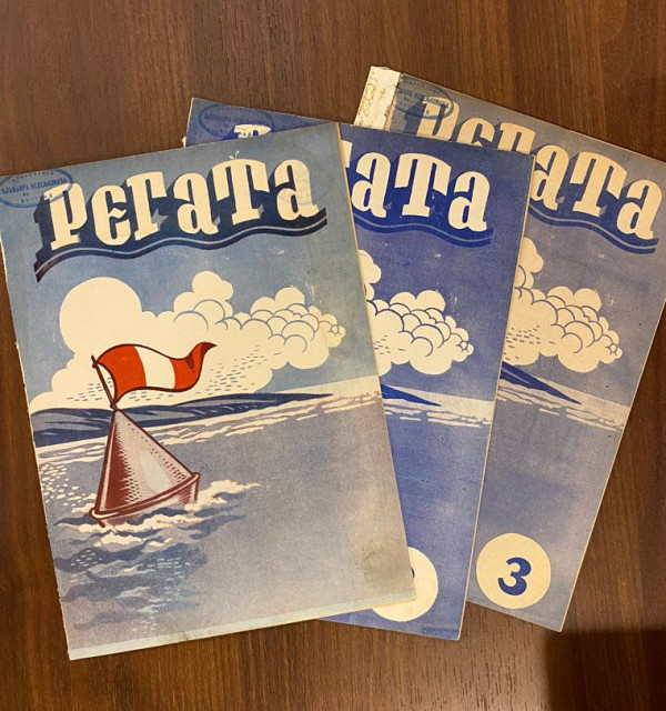 Regata, brojevi 1-3, organ pomorsko-brodarskog saveza Srbije (1953)