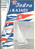 Jedra i kajaci br. 32-34 za 1952 i br. 35-46 za godinu 1953